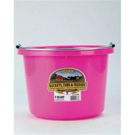 MILLER MFG CO Miller Mfg Co Inc Plastic Bucket- Hot Pink 8 Quart - P8HOTPINK 956850
